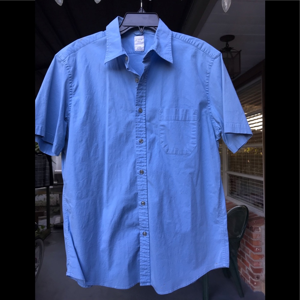 J.CREW,stretch,size L, 96% COTTON , men’s shirt